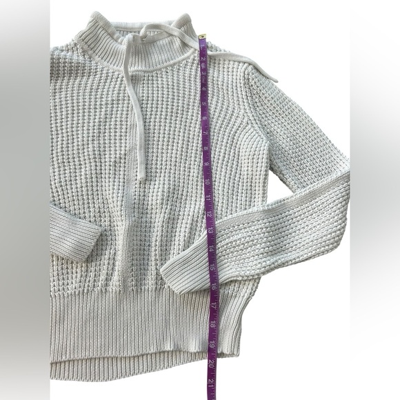 PETER MILLAR KENNEDY WAFFLE STITCH POPOVER SWEATER Size Small - Picture 9 of 13